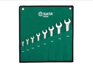 SATA ชุดประแจขันคอสั้นขัดเงา 8 ชิ้น/ชุดประแจปากตายขัดเงา 8 ชิ้น 08008/08009 8Pc. Full Polish Combina