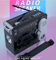 FM Radio Speaker AM FM Radio Portable Reachargeable Radio Music Players Portable Radio Speaker