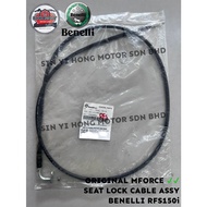 SEAT LOCK CABLE BENELLI RFS150i ORIGINAL MFORCE 💯