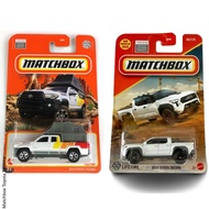Matchbox 2016 Toyota Tacoma 2022 BFGoodrich White