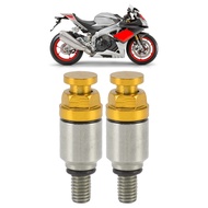 [LIX1] 2pcs M5x0.8 Aluminium Alloy Fork Air Bleeder Pressure Relief Valve Replacement for CRF150R CR