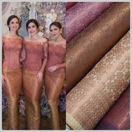 Songket material songket cloth/ by the meter woven songket/ palembang songket/ kain songket meter