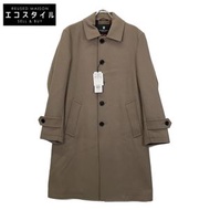 Black Label Crestbridge 51F72-272-46 灰色羊毛不銹鋼外套，M碼