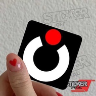 SR27, nun logo sticker, cak nun, embossed sticker, sticker hp, motorbike, car