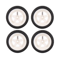 Ptr 4Pcs 33mm RC Drift Tire Wheel Hard Tyre for LDRC AE86 A86 A86P LD1801 1/18 RC Car Upgrade RC Par