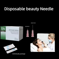 10pcs 100pcs 32G Disposable Needle individually package 4mm/6mm/13mm used 1ml syringe beauty tools