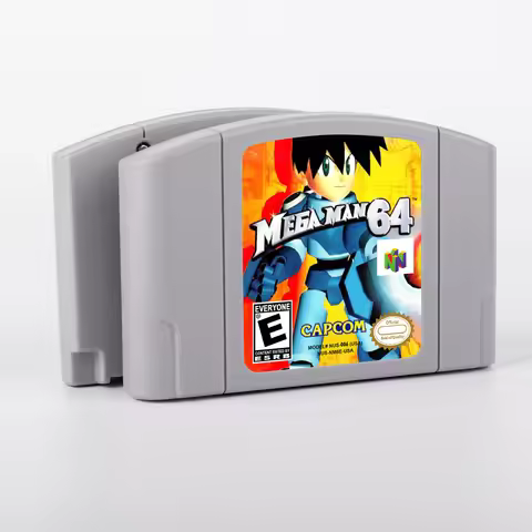 Mega Man 64 N64 USA/EUR Version 64 Bit Video Games Cartridge Hobby Collection Gifts Toys