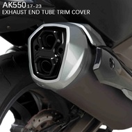 AK550 Accessories End Tube For Exhaust For KYMCO AK550 Motorcycle Exhaust Pipe Rear Trim Cover AK 55