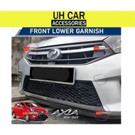 Perodua Axia 2017-2019 Sarung Depan Front Lower Grille Grill Honeycomb Mesh Exterior With Paint Car 