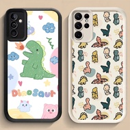LF-50 Cute little dinosaur Shockproof Casing for Samsung A55 A54 M15 S25 S24 S21 FE Ultra