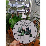 Wooden Wall Clock / Wooden Wall Clock