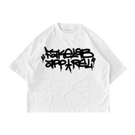 Fakelab Boxy Circle Marker White Tshirt White Ts/ Graffiti T-Shirt/