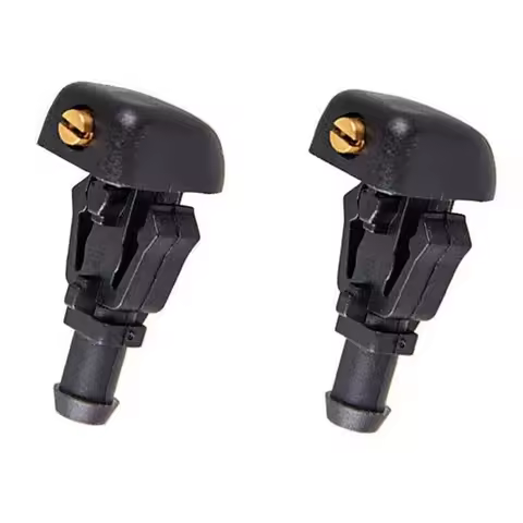 3W7Z17603AA 2Pc Front Windscreen Wiper Washer Nozzle Jet For Ford F150 2004-2014