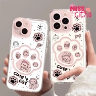 Ss951 SS952 CUTE DOG AND CAT CASING SOFTCASE FOR SAMSUNG J2 J4 J6 J7 PRIME A02 A02S A03 A03S A04 A04