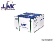 สายแลน CAT 6E ยี่ห้อ Link รุ่น US-9106MD-1 สายแลนใช้ภายนอก เป็น Double Jacket ยาว 100เมตร