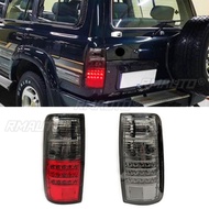 A Pair Car Rear Spoiler Lamp Rear Bumper Brake Light Body Kit For Toyota Land Cruiser LC80 FJ80 4500