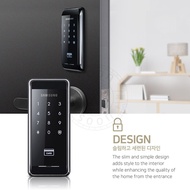 FACAI141Samsung SHS-2920 Digital Door Lock/RIM Deadbolt/Touchscreen/Key/rrfid card Door lock