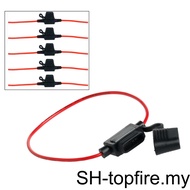 5pcs/set Automotive Inline Fuse Car Boat Vehicle Auto 30A Fuse Parts Waterproof