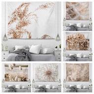 plant Wall tapestry aesthetic Home room decor accessories hanging large fabric autumn simple Bedroom