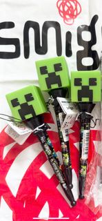 全新❤️Smiggle Minecraft pop out pen 🖊️ 我的世界原子筆❤️造型筆👍 ❤️ 小學生📕📚男孩女孩生日禮物 🎁生日party送禮佳品👏👏澳洲代購back to School