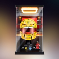 Suitable for Ferry Cheerleader Helmet 43022 Building Block Assembly Model Acrylic Anti-dust Cover Ba