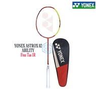 Yonex Astrox 02 Ability Racquet Badminton Unisex Warna Merah dengan Tas Gratis