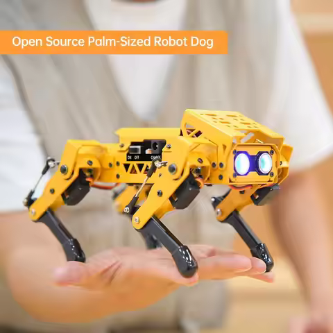 Hiwonder ESP32 Quadruped AI Robot Dog Mechdog Intelligent Visual Bionic Robotics Kit Python Graphica