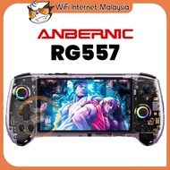 【MSIA STOCK】ANBERNIC RG557 Handheld Gaming Console 5.48" AMOLED HD Screen Android 14 Processor Dimen