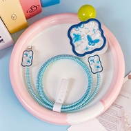 Butterfly Pattern Charger Protector Cover Compatible for iphone 18W/20W /25W 3 Pin Soft TPU Charger 