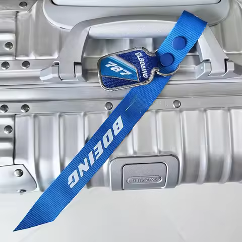 B Limited Edition Aircrt B787 Tailfin Embroidered Keychain Aviation Crew Creative B737 Keychain Fest