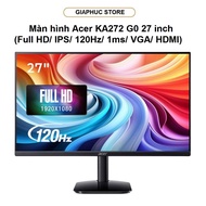 Acer KA272 G0 Monitor (27 inch/ Full HD/ IPS/ 120Hz/ 1ms/ VGA/ HDMI/ Speaker) - genuine 36 months