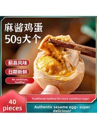 Authentic Sesame Sauce Eggs 5 Spices Ready to Eat