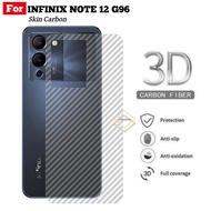 Skin Carbon INFINIX NOTE 12 G96 Sticker Back Skin Carbon Garskin Pelindung Belakang Handphone