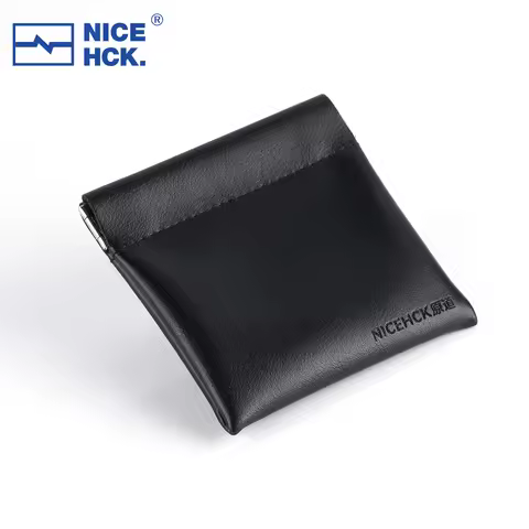 NICEHCK PU Portable Earbud Bluetooth Wireless Case Bag High Quality Mini HiFi Earphone Accessory Sto