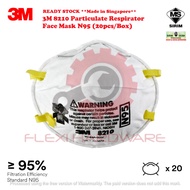 **SIRIM APPROVED** READYSTOCK 3M™ Particulate Respirator Face Mask 8210, N95 (20PCS/BOX)