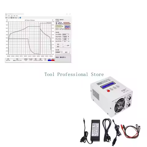 57QF Electronic Load Battery Discharge Tester Professional Battery Capacity Tester Power Supply 30V 