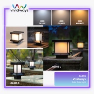 K2 SOLAR GATE LIGHT GL015 L/S 3 COLOR 3000K 4000K 6000K LAMPU PAGAR