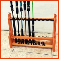 Fishing Rod Rack VERTICAL Rod Holder Rod Holder Wall Shelf Rod Holder Relix Nusantara