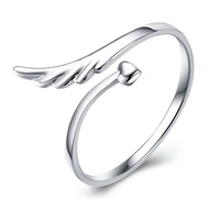 silver cincin 925 original ring for women Adjustable ring wing Fashion Jewellery cincin  perak cincin perempuan