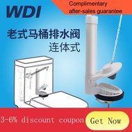 YQ40 Old-Fashioned Toilet Cistern Parts Drawstring Flapper Drain Valve Leather Plug Toilet Pull-up Flush ToiletWDI