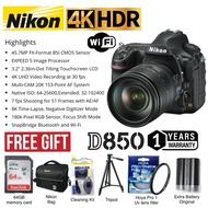 Nikon D850 24-120mm Full Frame 45.7MP WiFi Touch Screen 4K 153 AF point 51 Frame shooting 8K times l