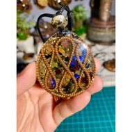 PENDANT ORGONITE INFINITY TRIPLE 8 (ENDLESS ABUNDANCE)   + 7 CAKRA CRYSTAL