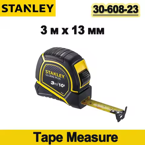 STANLEY 3/5/8M High Precision Wear Resistant Tape Measure Metric Imperial Measurement Hand Tools 30-