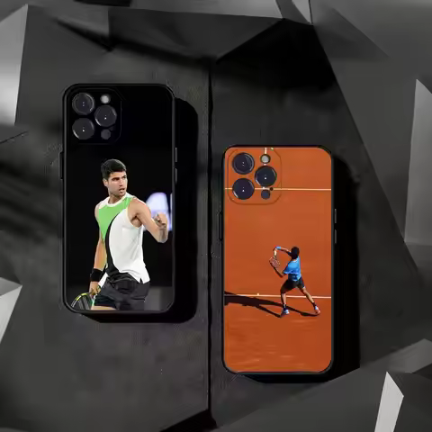 Carlos Alcaraz S-Spanish P-Professional Tennis-S Phone Case for iPhone 11Pro 13 12 11 Pro Max 16e 17