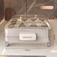 Kitchen Tableware Storage Box Cupboard Cupboard with Lid Tableware Dish Box Bowls Household Storage 