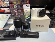 Sony ZV-E10 II 白色連鏡頭套裝
