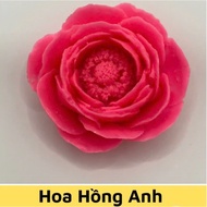 English rose silicone mold, 6cm - H07