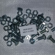 8 x 15 nut and bolt Galvanized Bmp m8 x 15/ Bmp m8 x 15/ bolt and nut