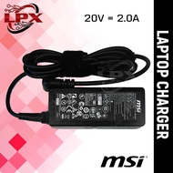 Laptop Notebook Charger Adapter for MSI 20v 2a 40w (5.5mm x 2.5mm)