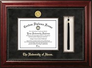 Campus Images University of Akron, The Executive Diploma + Tassel Box Frame